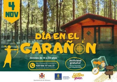 Artenara: Próxima actividad “Día en el Garañón” el próximo sábado, 4 de noviembre