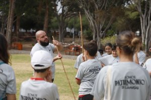 La III Semana de Juegos y Deportes Tradicionales acerca las modalidades vern&aacute;culas a los escolares de La Gomera