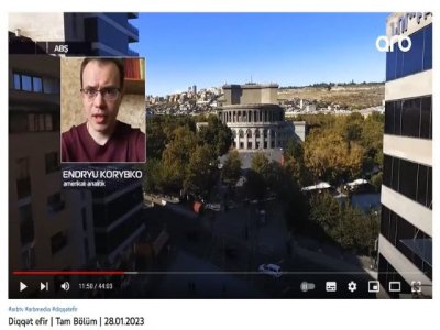 Korybko a los medios azerbaiyanos: Occidente está explotando a Armenia para dividir el sur del Cáucaso