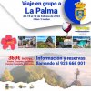 Tejeda: Viaje en grupo a La Palma, del 10 al 12 de Febrero de 2023