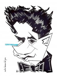 Muestra en San Mateo ‘Entre caricanarios’, del caricaturista Néstor Dámaso del Pino
