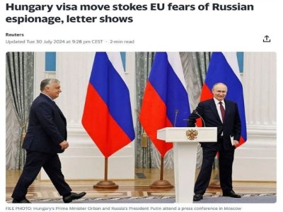 Artículo de opinión: Alerta de noticias falsas: Hungría no está dispuesta a permitir tácitamente el ingreso de espías rusos a la UE