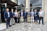 El presidente de Canarias visita la nueva sede de la Fundaci&oacute;n Espa&ntilde;a Salud en Caracas