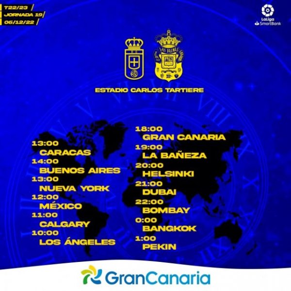 Radio Faro del Noroeste retransmite hoy martes, a las 18.00 horas: Real Oviedo - UD Las Palmas