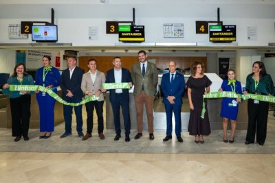 Binter inaugura sus vuelos entre Lanzarote y Santander