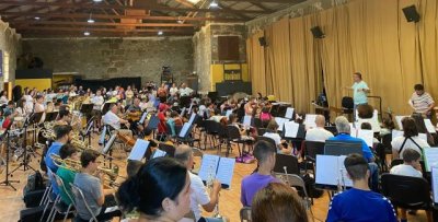 El concierto final de curso de la Escuela Municipal de G&aacute;ldar se traslada al Polideportivo Juan Vega Mateos