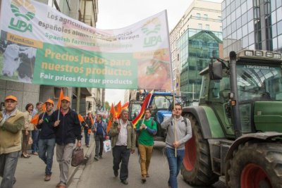 El campo español llevará su descontento a Bruselas en una gran protesta europea