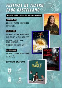 Gu&iacute;a levanta el tel&oacute;n al Festival de Teatro Paco Castellano