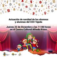 El Ceo Tejeda nos invita ma&ntilde;ana jueves 22, a su Evento de Navidad en el Centro Cultural Alfredo Kraus