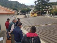 Teror: El Ayuntamiento rehabilita las cubiertas del Auditorio municipal