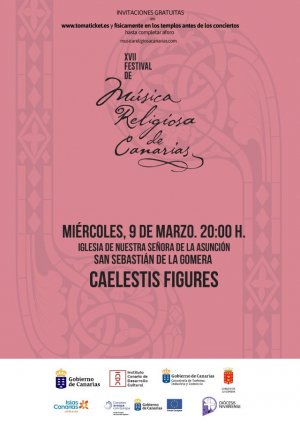 El Festival de M&uacute;sica Religiosa de Canarias inicia su itinerario en La Gomera con el concierto &lsquo;Caelestis Figures&rsquo;