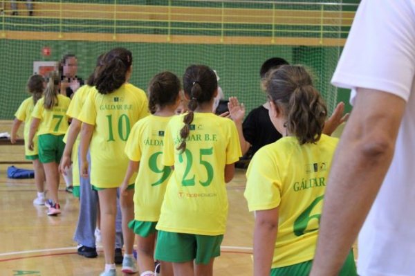 Gáldar: Clausura del torneo Virgen de Fátima de las benjamines, de balonmano