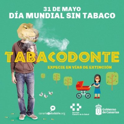 Salud P&uacute;blica difunde la campa&ntilde;a Fumar es cosa del pasado y el programa Playas Sin Humo de Canarias