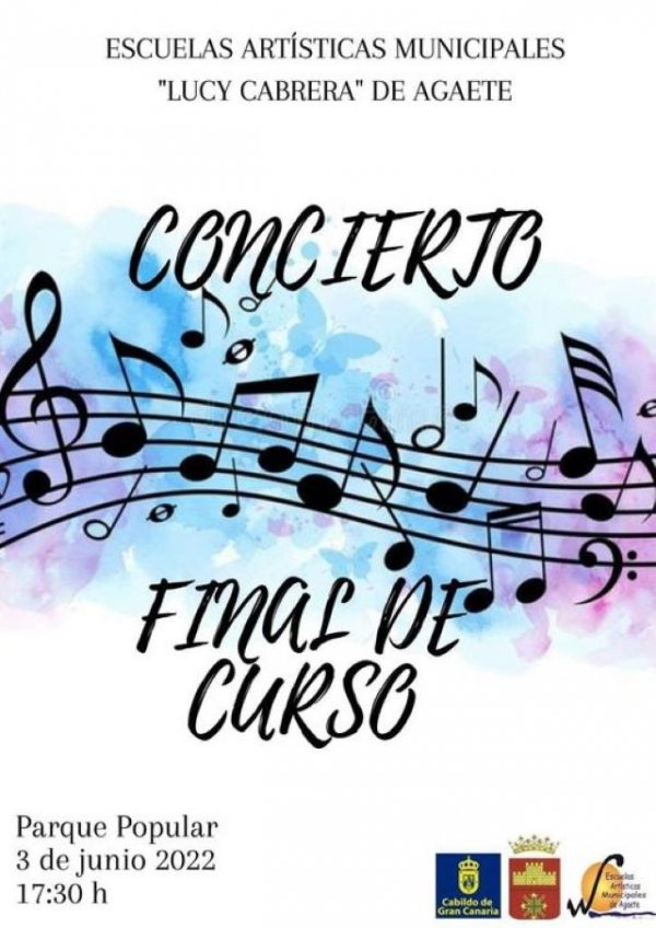 Agaete: Concierto Final de Curso de las Escuelas Artísticas Municipales Lucy Cabrera