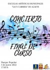 Agaete: Concierto Final de Curso de las Escuelas Art&iacute;sticas Municipales Lucy Cabrera
