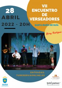 El pr&oacute;ximo martes 28 de abril, a las 20:00 horas se celebra el VII Encuentro de Verseadores Ciudad de Gu&iacute;a