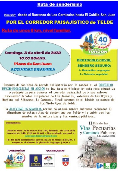 El Colectivo Turc&oacute;n-Ecologistas en Acci&oacute;n reanuda sus actividades de Senderismo