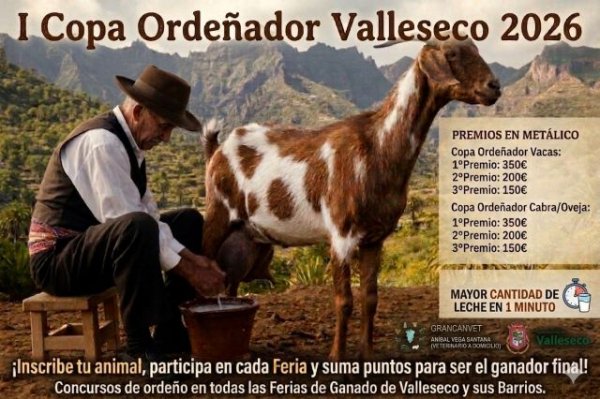 Valleseco impulsa la I Copa Orde&ntilde;ador 2026