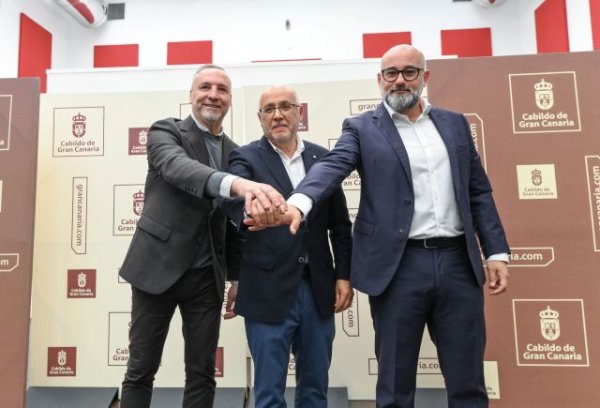 El Cabildo suma a la UD Las Palmas al proyecto del nuevo Estadio de Gran Canaria en el marco de un acuerdo de futuro