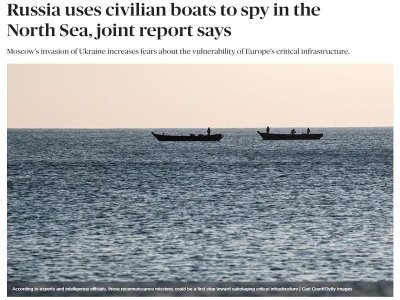 Las noticias falsas de Escandinavia sobre Rusia pretenden distraer la atención del informe Nord Stream de Sy Hersh