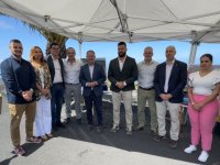 La Consejer&iacute;a de Obras P&uacute;blicas entrega la carretera de Hoyo Verdugo al Cabildo de La Palma