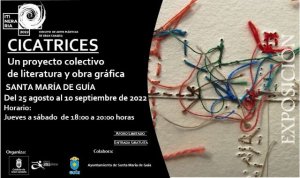 La Casa de la Cultura de Guía acoge la exposición colectiva ‘Cicatrices’