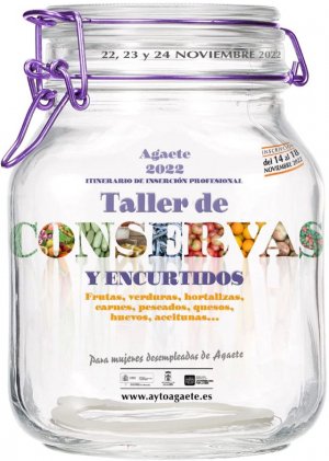 Agaete facilita la inserción laboral con el taller de conservas y encurtidos para mujeres desempleadas