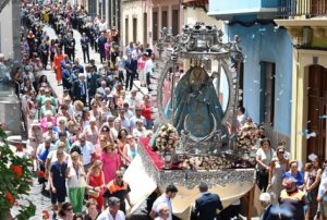 La Virgen de Gu&iacute;a brill&oacute; hoy en su D&iacute;a Grande