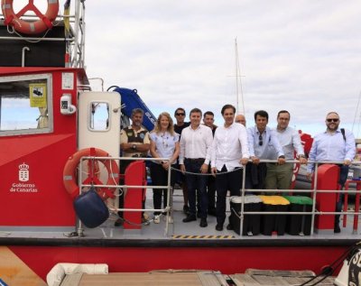 Transición invita a los diputados del Parlamento a conocer las labores de vigilancia en la ZEC de Tenerife