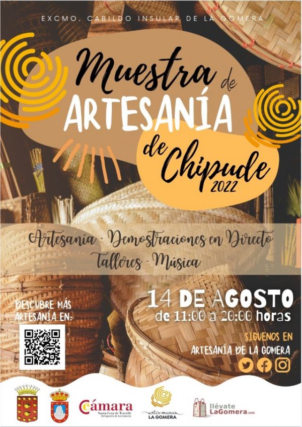 La Gomera: Chipude acoge este domingo una nueva muestra de artesanía que contará con 25 expositores