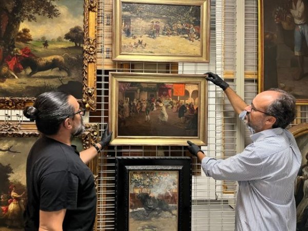Proceso por el que transita una obra de arte desde su adquisición a su exhibición en un Museo del Cabildo