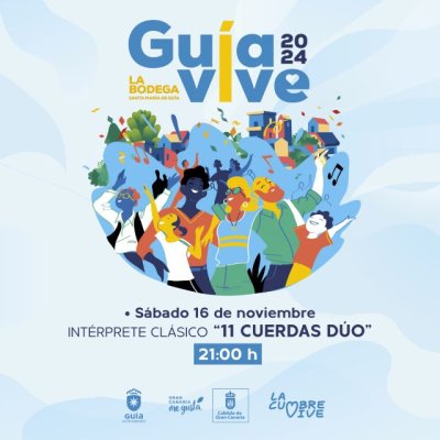 La Bodega acoge este s&aacute;bado la actuaci&oacute;n de &rsquo;11 Cuerdas D&uacute;o&rsquo; dentro de la campa&ntilde;a &ldquo;Gu&iacute;a vive 2024&rdquo; con este espacio emblem&aacute;tico del casco hist&oacute;rico como escenario