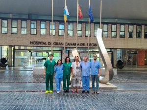 La Unidad de Diálisis Peritoneal del Doctor Negrín forma a profesionales de diez centros hospitalarios