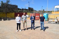 G&aacute;ldar: Avanza la obra de restauraci&oacute;n y mejora del parque de La Punta