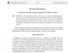 Un total de 183 proyectos del Tercer Sector reciben financiación a través del IRPF