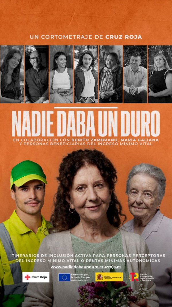 Cruz Roja demuestra cómo transforma vidas a través del cortometraje inspirador ‘Nadie daba un duro’