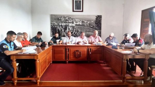 Este viernes se celebró la Junta Local de Seguridad en Firgas para las fiestas patronales en honor a San Roque 2025