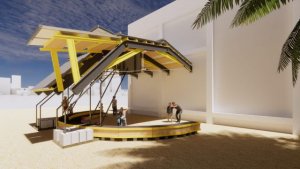 El arquitecto Santiago Cirugeda comienza un proyecto en el IES José Frugoni Pérez · La Rocha