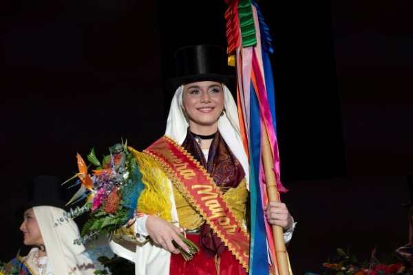 Emilia Luisa Correa Schmidt es la nueva Romera Mayor de las Fiestas Patronales de San Sebastián de La Gomera 2024