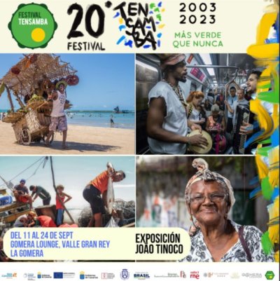 El festival Tensamba despliega en La Gomera su propuesta musical y art&iacute;stica brasile&ntilde;a este septiembre