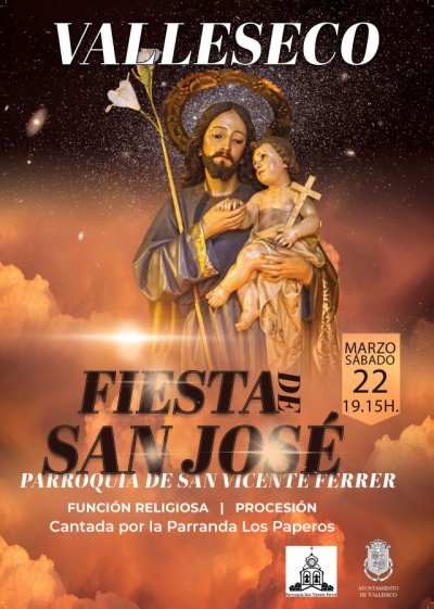 Valleseco: El pueblo vallesequense celebra la festividad de San José