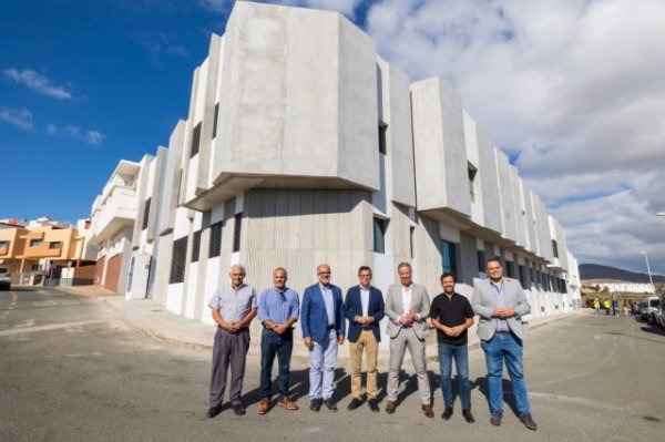 El Gobierno de Canarias avanza en la construcción de 16 viviendas de promoción pública en el municipio de Ingenio