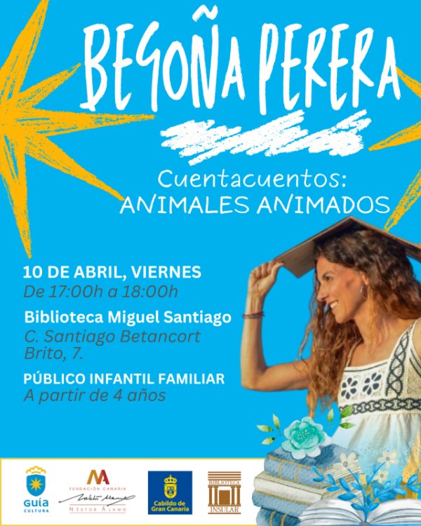 Gu&iacute;a: La Biblioteca P&uacute;blica Miguel Santiago acoge la sesi&oacute;n de cuentacuentos &lsquo;Animales Animados&rsquo; para p&uacute;blico familiar