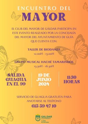 Gáldar: La Concejalía de Clubes del Mayor abre inscripciones para participar en un Encuentro del Mayor