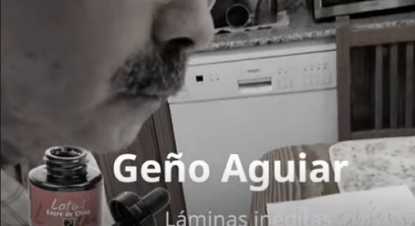 «Láminas inéditas», de Geño Aguiar, donde el indigenismo expresionista actúa como fuente creativa (Vídeo)