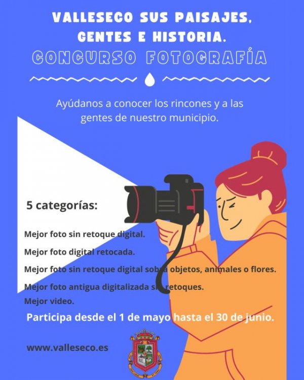 Últimas semanas para participar en el concurso “Sus Paisajes, Gentes e Historia” de Valleseco