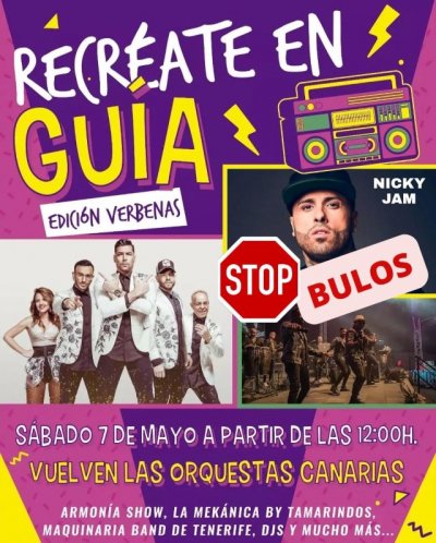El Ayuntamiento de Guía desmiente que Nicky Jam actúe este sábado en el evento Recréate en Guía