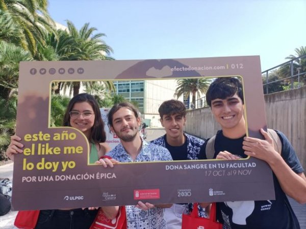 El ICHH continúa esta semana con la campaña de donación de sangre en las universidades canarias