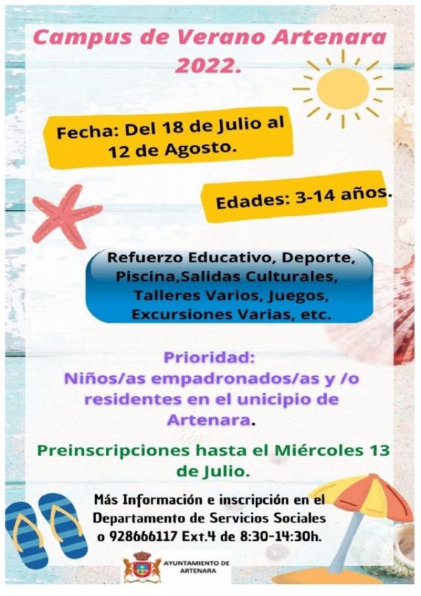 Artenara: Campus de Verano 2022