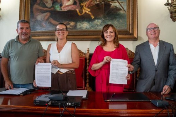 La Consejería y el Ayuntamiento de SC de La Palma cierran la cesión del terreno para el Palacio de Justicia